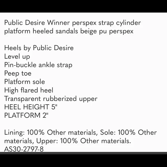 ASOS PLATFORM KEELS - Picture 6 of 6